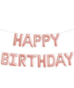 بادذکنک تولدت مبارک رنگ رزگلد