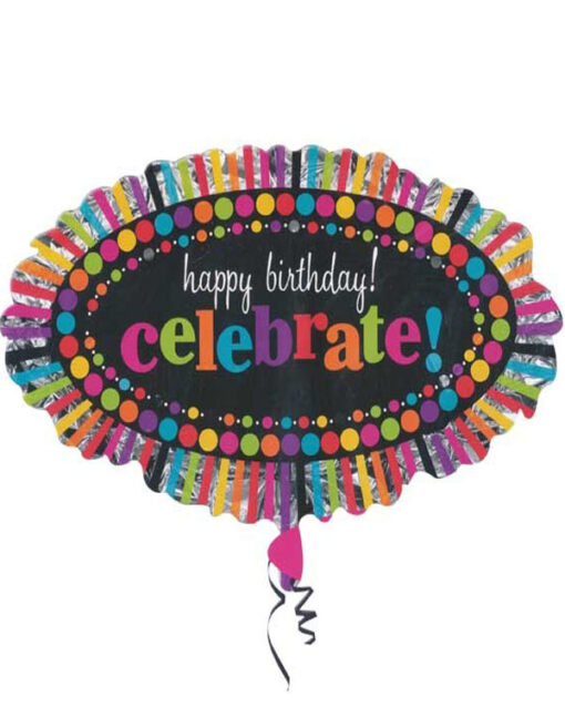 بادکنک تبریک تولد فویلی هلیومی