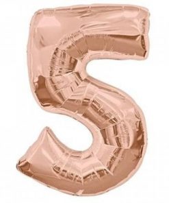 عدد فویلی پنج رزگلد عیر هلیومی