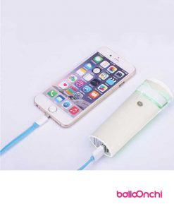 پاور بانک سفید با بخور