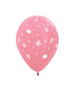 بادکتک صورتی طرح بیبی لاتکس هلیومی