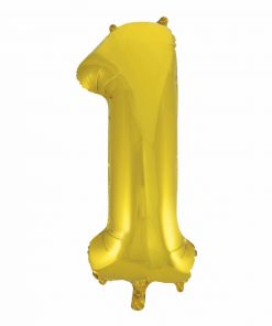 بادکنک عدد یک فویلی هلیومی