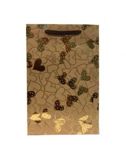 ساک دستی طلاکوب طرح قلب