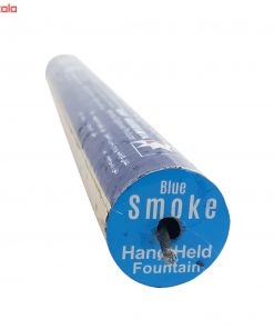 دود رنگی دستی آبی