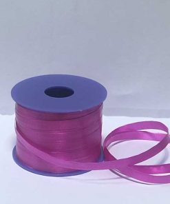 ربان بادکنک سرخابی رنگ نیم سانتی