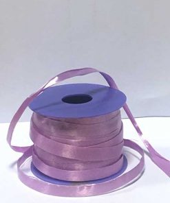 ربان بادکنک یاسی رنگ نیم سانتی