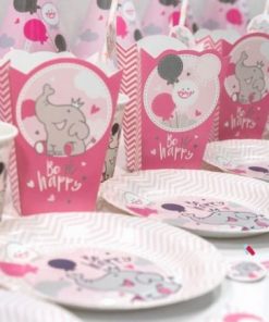 کاردو چنگال فیل صورتی