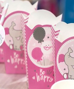 پاپ کورن فیل صورتی