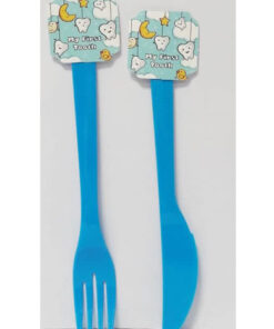 چاقو چنگال تم پسرانه دندانی