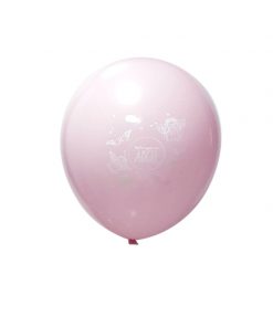 بادکنک صورتی طرح فرشته