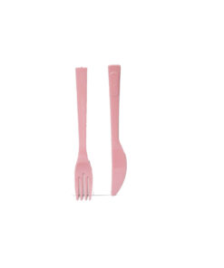 چاقو وچنگال صورتی