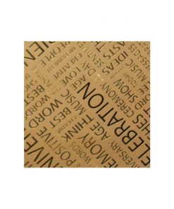 کاغذ کادویی طرح انگلیسی طلاکوب