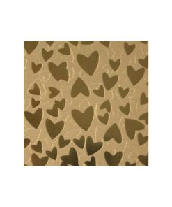 کاغذ کادو طرح قلب مسی