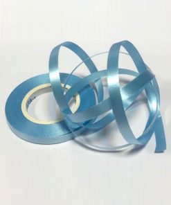 ربان کاغذی آبی روشن نیلی