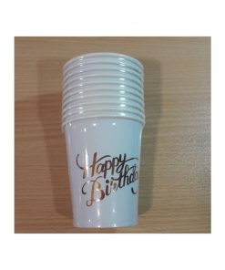 لیوان تم آبی طلاکوب