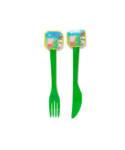 چاقو وچنگال تم پپا پیگ