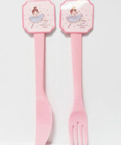 چاقو وچنگال تم تولد بالرین