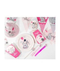 تم نوزادی فیل صورتی Elephent Pink (پک کامل 8 محصولی)