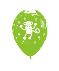 بادکنک سبز هلیومی تم حیوانات