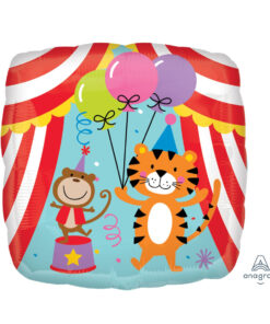 بادکنک فویلی تم سیرک هلیومی