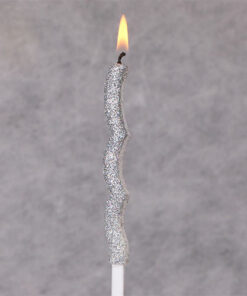 شمع نقره ای موجی