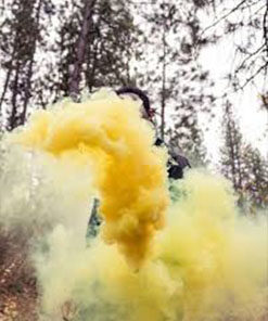 دود رنگی زرد