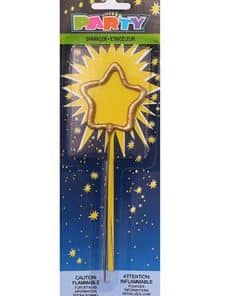 فشفشه طرح ستاره طلایی