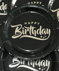 تم هپی برس دی سورمه ای طرح نقره کوب (پک کامل 6 محصولی)