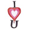 بادکنک هلیومی فویلی طرح I LOVE YOU
