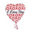 بادکنک فویلی xo