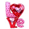 بادکنک فویلی طرح love غیرهلیومی