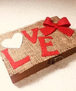باکس چوبی LOVE6
