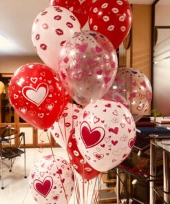 دسته بادکنک هلیومی ولنتاینی1