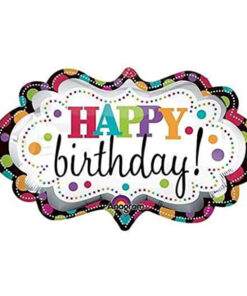 بادکنک فویلی هلیومی HAPPY BIRTHDAY (سایزبزرگ)
