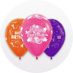 بادکنک لاتکس طرح دار